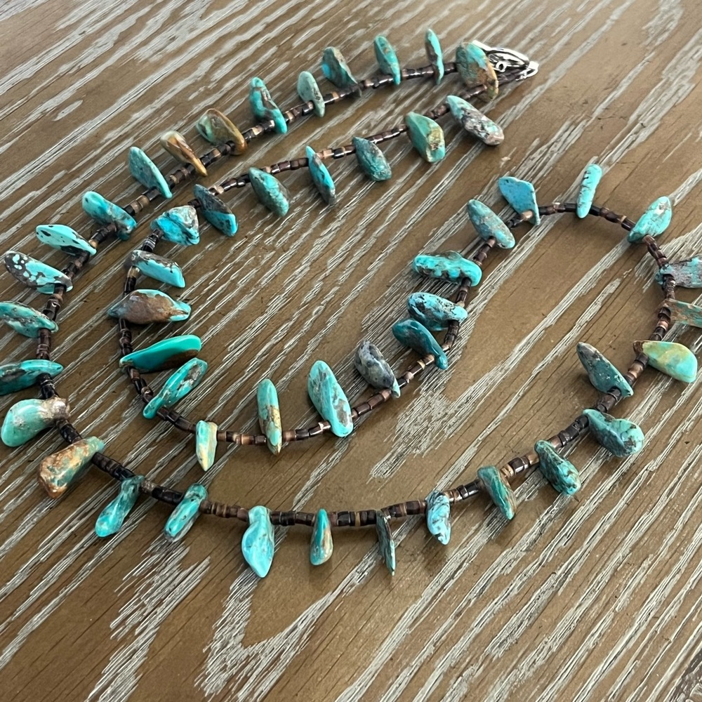 Navajo Turquoise Heishi Necklace
